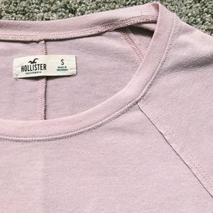 Hollister Pale Pink Long Sleeve Shirt